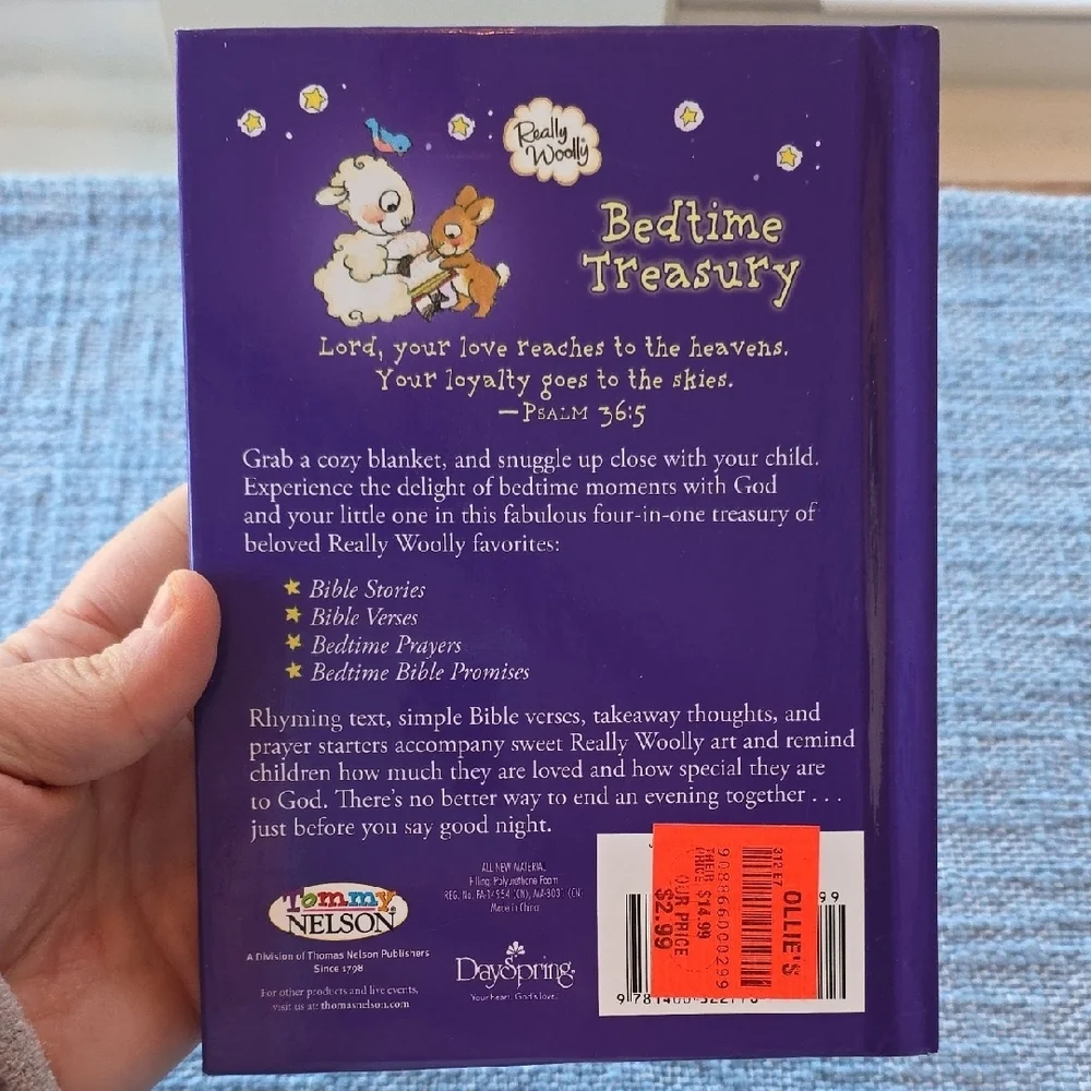 Bedtime Treasury Book - Purple